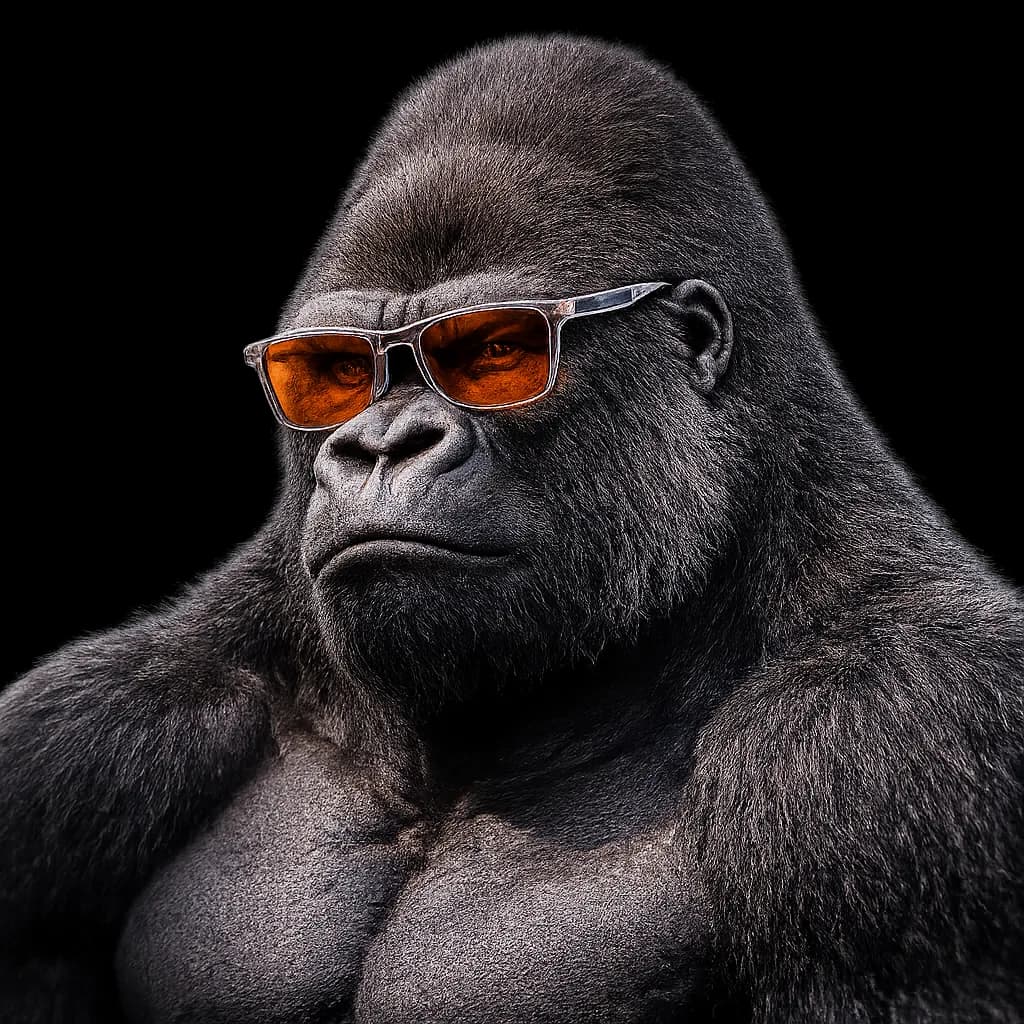 Blue Light Glasses gorilla